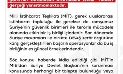 DMM'den 'Türkiye, İngiliz MI6'dan Suriye Devlet Başkanı Şara'nın korumasını artırmasını istedi' haberine yalanlama