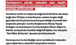 DMM'den Türkiye ve Azerbaycan ilişkilerine yönelik dezenformasyon içeren paylaşımlar hakkında açıklama