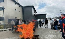 Elazığ'da afet ve yangın farkındalık eğitimi