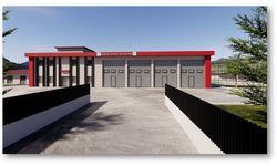 Ergene'ye 8 araç kapasiteli itfaiye istasyonu