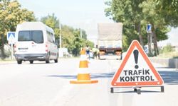 Erzincan'da drone destekli trafik denetimi