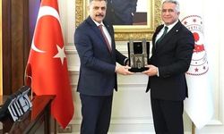 Erzurum Baro Başkanı Öner'den Bakan Çiftçi'ye ziyaret