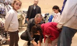 Eyyübiye'de yetim çocuklar bayramlık heyecanı yaşadı