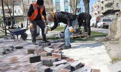 Eyyübiye'de yol ve parklar yenileniyor