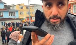 Fatih'te enkaz altındaki yakınıyla telefonda görüştü