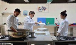 Gastronomi öğrencilerinden özel lokum üretimi