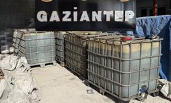 Gaziantep'te 7 bin litre gümrük kaçağı akaryakıt ele geçirildi