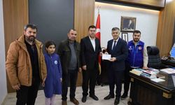 Gaziantep'te imam hatip öğrencilerinden Filistin'e anlamlı destek