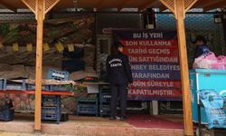 Gaziantep'te tarihi geçmiş ürün satılan 2 iş yerine kapatma cezası