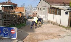 Gebze'de 3 sokakta parke ve bordür çalışması yapıldı