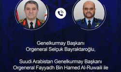 Genelkurmay Başkanı Orgeneral Bayraktaroğlu, Suudi Arabistanlı mevkidaşı ile görüştü