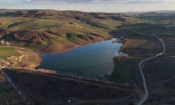 Göletin su seviyesi arttı, üreticilerin yüzü güldü