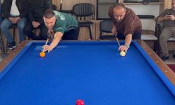 Hakkâri'de 'Üç Bant Bilardo Turnuvası' başladı