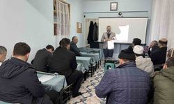 Hisarcık'ta din görevlilerine 'Vaaz Becerilerini Geliştirme' konulu eğitim
