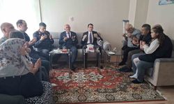 Hisarcık'ta şehit ailesi ve gazilere bayram ziyareti
