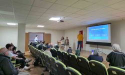 Huzurevi sakinlerine güvenli teknoloji eğitimi verildi