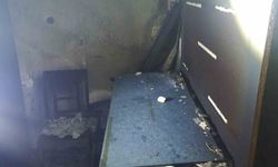 Iğdır'da günlük kiralık dairede yangın