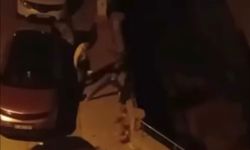 İki grup arasındaki yumruklu kavga kamerada