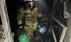 İskenderun'da ev yangını