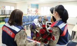 Jandarmadan Yaşlılar Haftasında anlamlı ziyaret