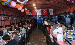 Kahramanmaraş Büyükşehir'den İdlib'de kardeşlik iftarı