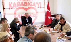 Karabiga'da 7 Yıllık Hizmetler İstişare Toplantısında Anlatıldı