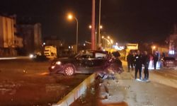 Karapınar'da tır ile otomobil çarpıştı: 2 yaralı