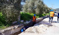 Kemikler'in içme suyu hattı yenilendi