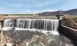 Kırkat Göleti'nde görsel şölen