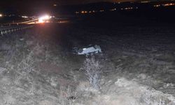 Kontrolden çıkan otomobil şarampole uçtu: 4 yaralı