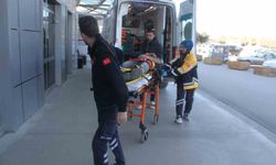 Konya'da inşaattan düşen işçi yaralandı