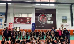 Köyceğiz'de voleybol coşkusu, 150 sporcu aynı sahada buluştu