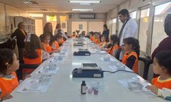 Köyceğizli minikler mum yapımını öğrendi