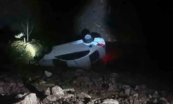 Kurtalan'da otomobil takla attı: 1 yaralı