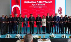Kütahya OSB'de İtfaiye Teşkilatı hizmete sunuldu