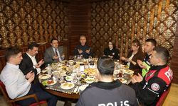Kütahya Valisi Musa Işın, jandarma ve emniyet personeli ile iftarda buluştu