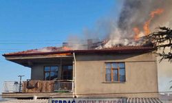 Kütahya'da iftar vakti korkutan yangın