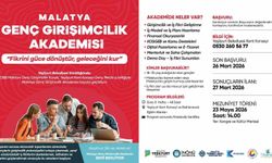 Malatya Genç Girişimcilik Akademisi 28 Mart'ta başlıyor