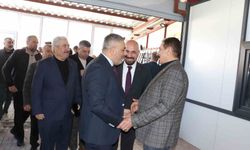 Malatya TSO'dan Şevket Keskin'e tebrik ziyareti