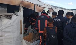 Malatya'da konteynerde yangın