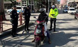 Manisa'da kasksız sürücülere geçit yok