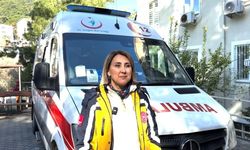 Marmaris'in tek kadın ambulans sürücüsü Fatma Nur Uçar: 'Önceliğimiz hayat kurtarmak'