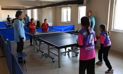 'Masa Tenisi Küçük Kızlar Müsabakaları' tamamlandı