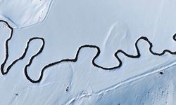 Mendereslerin karlı manzarası mest etti