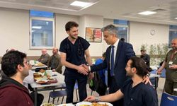 Mengücek Gazi Hastanesi'nde iftar programı düzenlendi