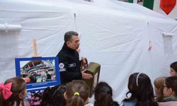 Miniklere afet bilinci aşılandı