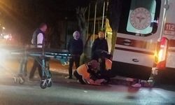 Motosikletler kafa kafaya çarpıştı: 1 yaralı