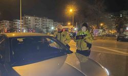 Mudanya'da trafikte huzur için gece denetimi