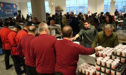 OMÜ'de 2 bin kişi aynı iftar sofrasında buluştu