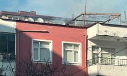 Ordu'da 3 katlı binada korkutan baca yangını